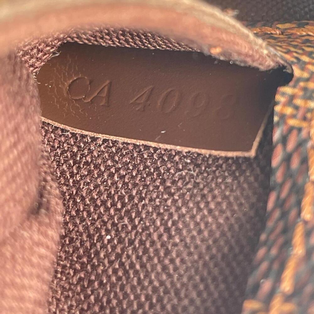 LOUIS VUITTON Authentic Brown Damier Canvas Hobo Bag - Picture 13 of 16